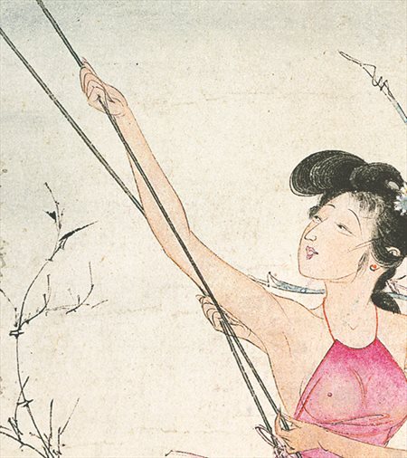 建水县-胡也佛的仕女画和最知名的金瓶梅秘戏图